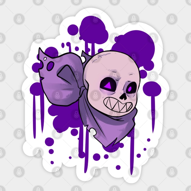 Swapfell Sans Sticker by WiliamGlowing